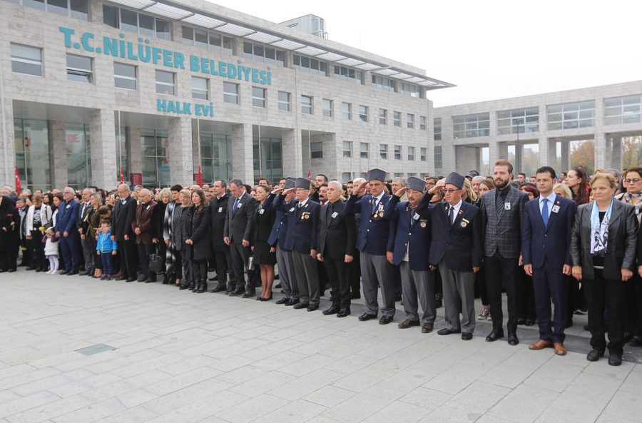 Atatürk Nilüfer’de özlemle anıldı