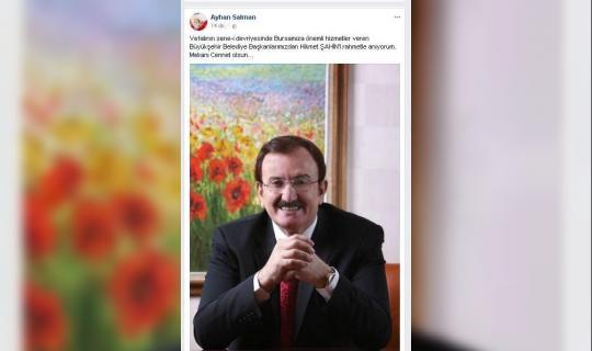 Salman|dan, Hikmet Şahin|e vefa