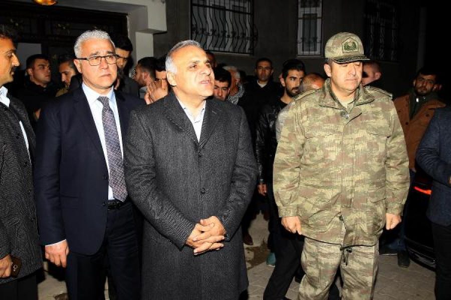 Şehidin acı haberi ailesine ulaştı
