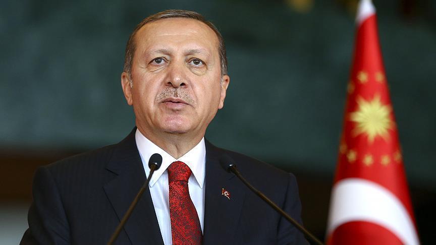 Erdoğan|dan şehit ailelerine telgraf