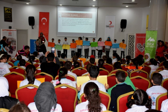 Çocuklara hakları anlatıldı