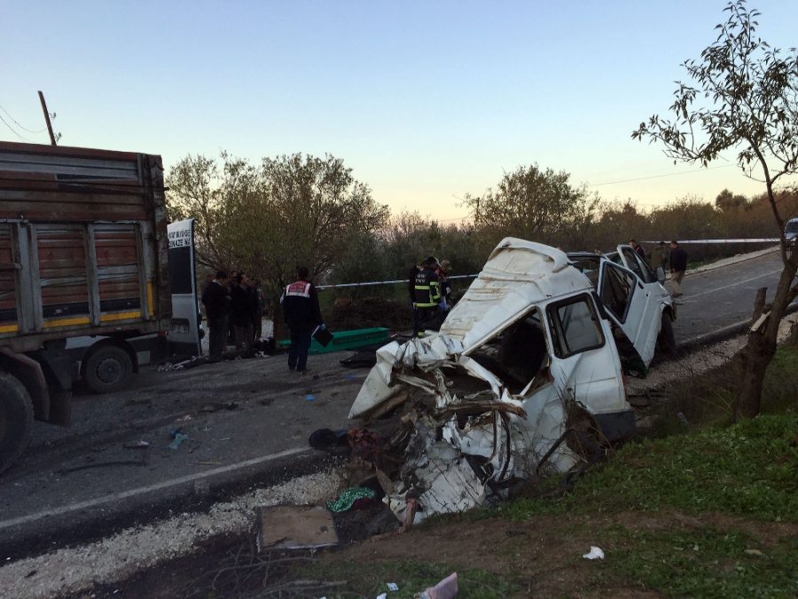 Hatay|da katliam gibi kaza
