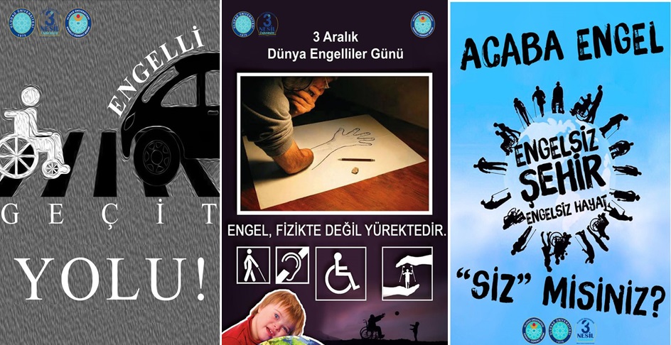 Engelli afiş yarışması sonuçlandı
