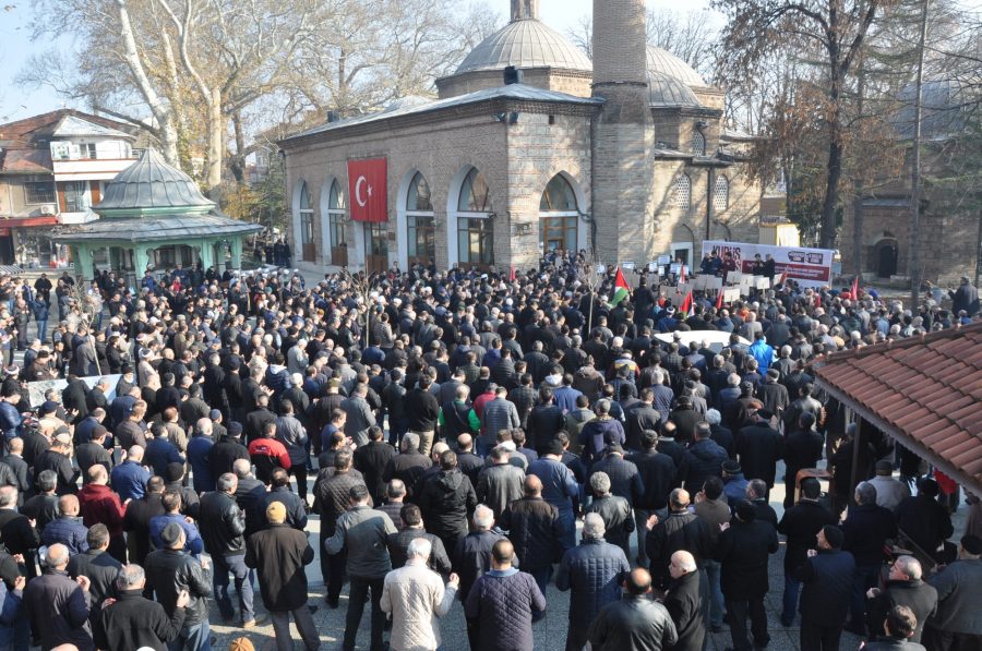 İnegöl Kudüs için tek yürek oldu