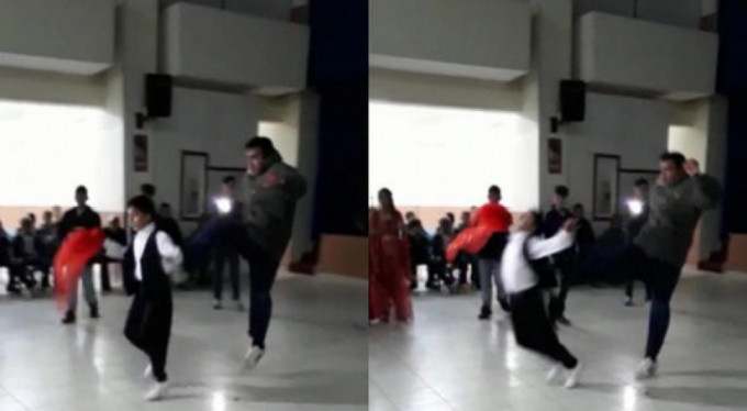 Düğünde herkes dondu kaldı