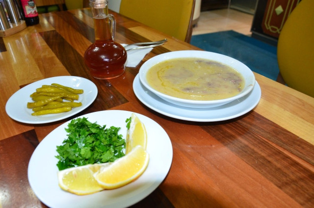 15 saatte pişen çorba