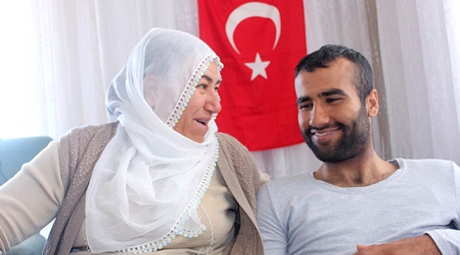 Afrin'de yaralanan asker baba ocağına getirildi
