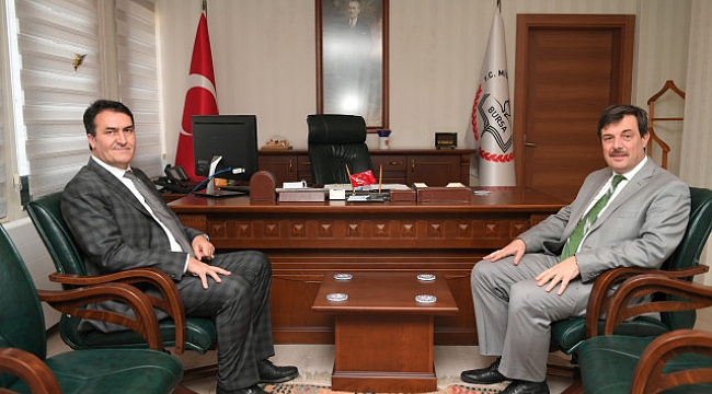 Dündar'dan Dülger'e ziyaret