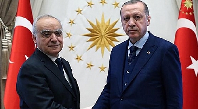 Erdoğan, Salame'yi kabul etti