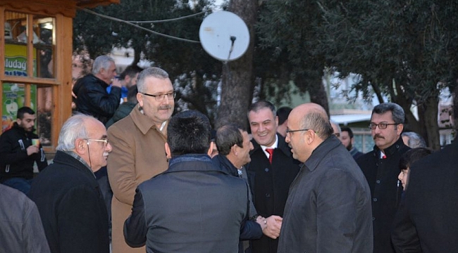 Özkan, TÜGVA üyeleriyle buluştu
