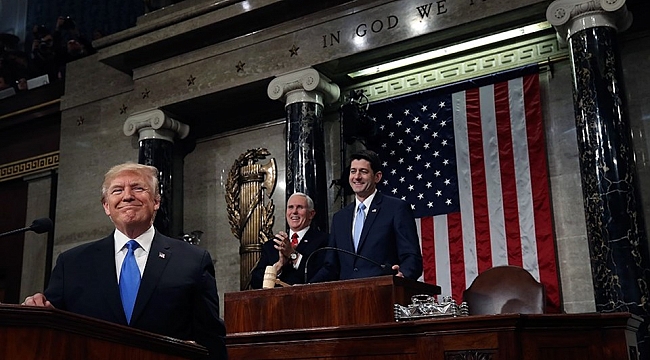Trump, ilk kez ulusa seslendi