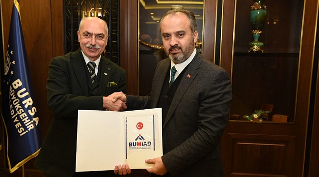 BUMİAD'tan Başkan Aktaş'a ziyaret
