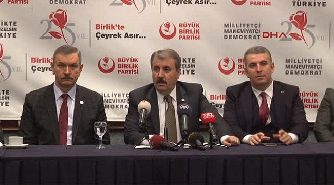 Destici'den Zeytin Dalı Harekatı açıklaması