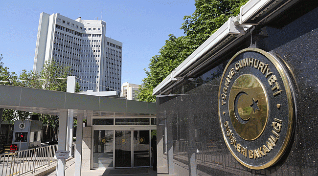 Dışişleri'nden flaş açıklama