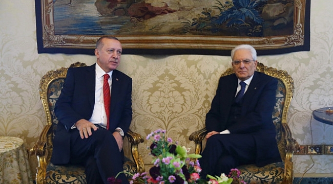 Erdoğan İtalyan mevkidaşıyla görüştü