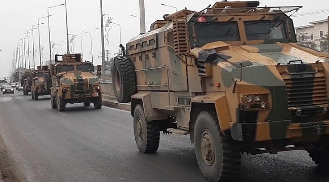 Şırnak'tan sınıra askeri sevkiyat