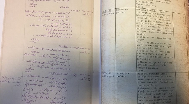 103 yılık destan gün yüzüne çıktı