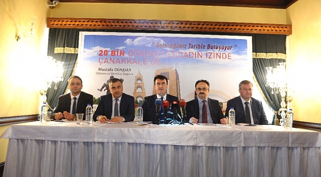 20 bin öğrenci Çanakkale'ye gidecek
