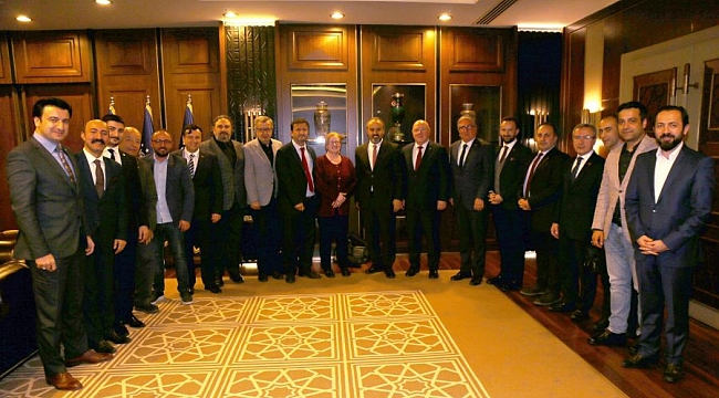 BGC Yönetiminden Aktaş'a ziyaret