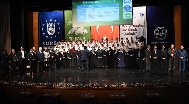 Bursa'da şehitlere vefa