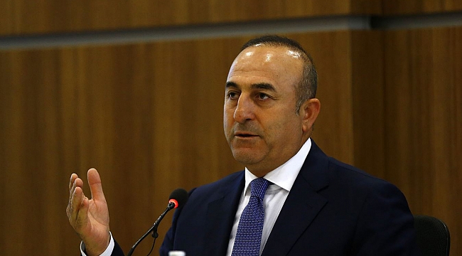 Çavuşoğlu: 'Teröristlerin tarafındalar...'
