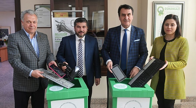 Elektronik atıklar dönüştürülecek