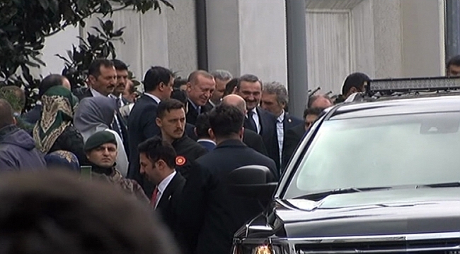 Erdoğan'dan sürpriz ziyaret