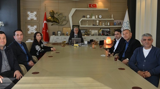 Koşukavaklılar'dan Başkan Bozbey'e ziyaret