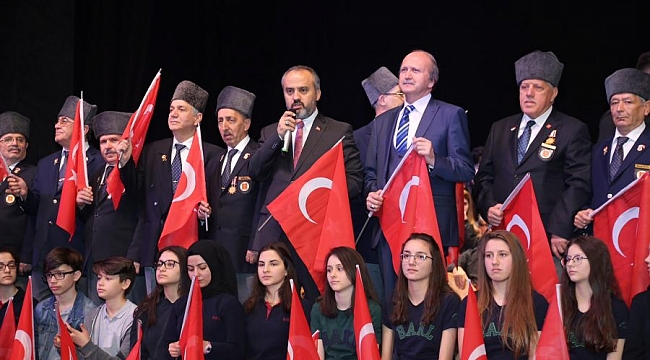 'Mehmetçiğe Destek, Şehitlere Saygı' için klip çektiler