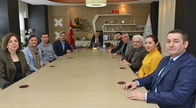 Mimarlar Odası'ndan Bozbey'e ziyaret