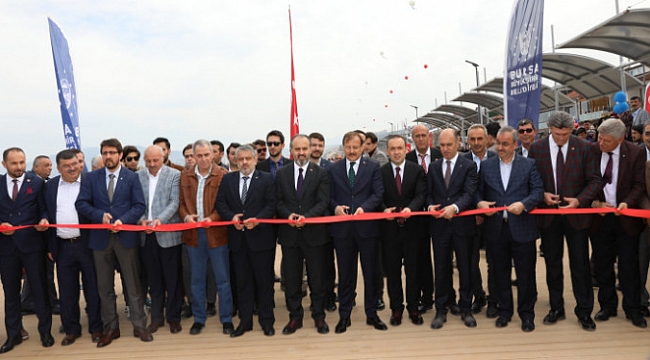 Mudanya'nın sahil düzenlemesi törenle açıldı!