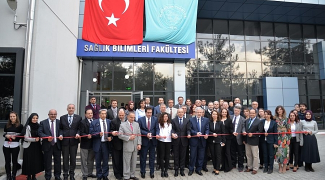 Sağlık Bilimleri Fakültesi'nin açılışı yapıldı