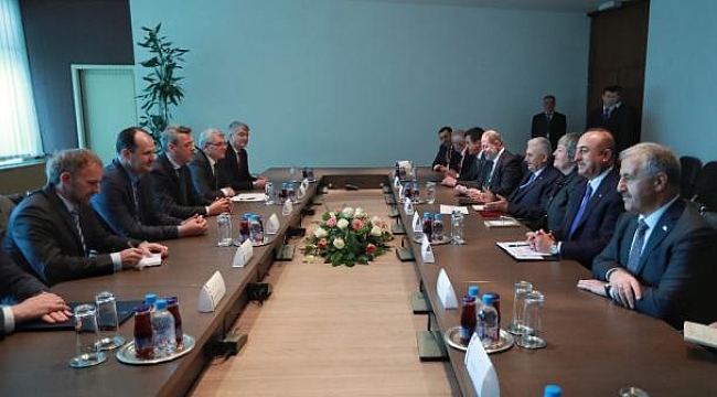 Yıldırım meclis üyeleriyle görüştü