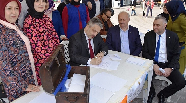 AK Kadınlardan anlamlı etkinlik