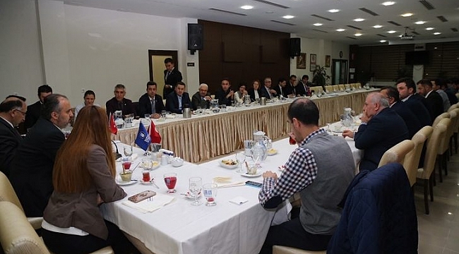 Aktaş, akademik odalarla 'Bursa'yı konuştu
