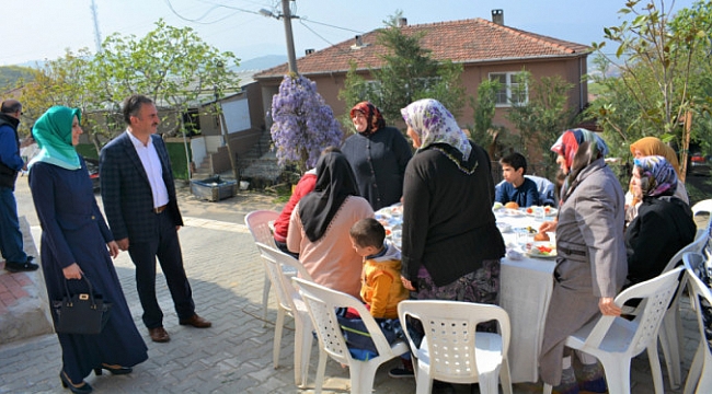 Başkan Yılmaz vatandaşla buluştu