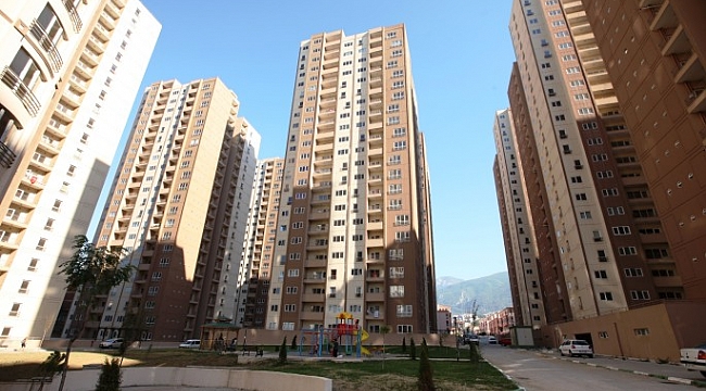 Bursa konut satışında ilk 5'te!