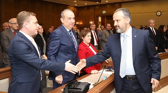 Büyükşehir'de 'sinerji' toplantısı