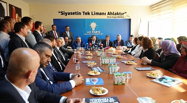 Çavuşoğlu, Karacabey'de açıklamalarda bulundu