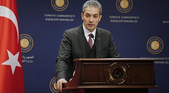 Dışişleri Bakanlığından AB'ye tepki