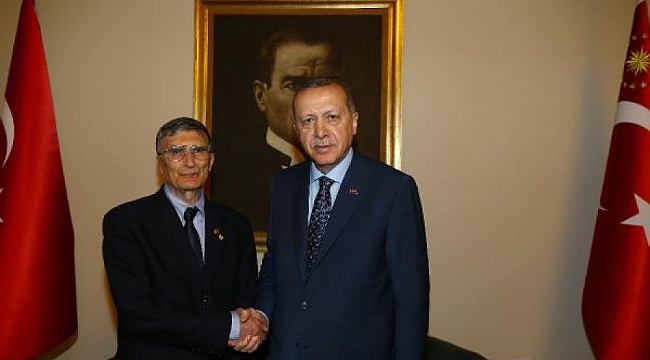 Erdoğan, Sancar'ı kabul etti