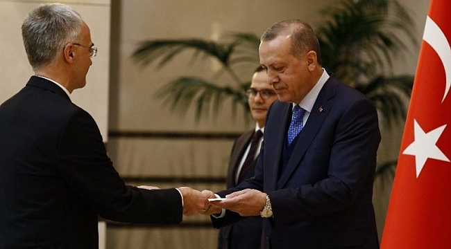 Erdoğan Sırbistan Büyükelçisini kabul etti
