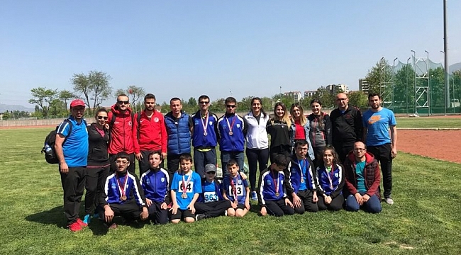 GESK'ten 37 madalya ve bir Türkiye rekoru