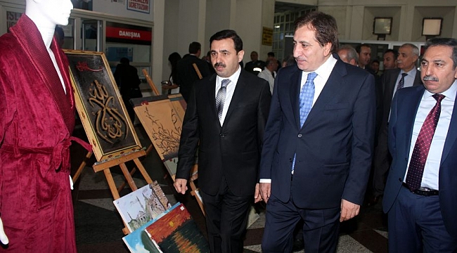 Hükümlülerin el emekleri satışa sunuldu