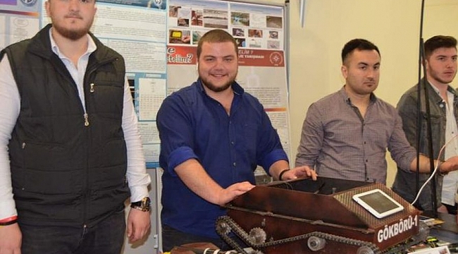 İnsansız tank aracı yaptılar