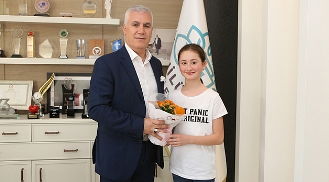 İzel Melek başarısıyla gururlandırdı