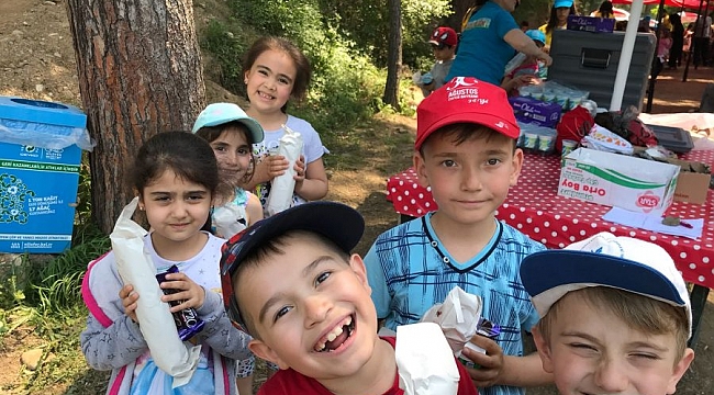 Minikler piknikte buluştu