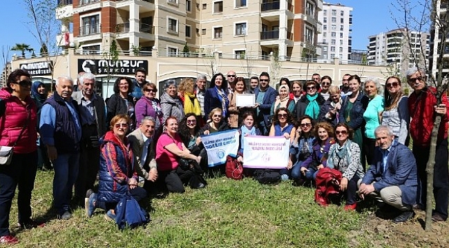 Nilüfer'de fidanlar toprakla buluştu