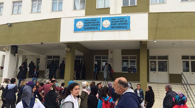 Okulda dehşet anları