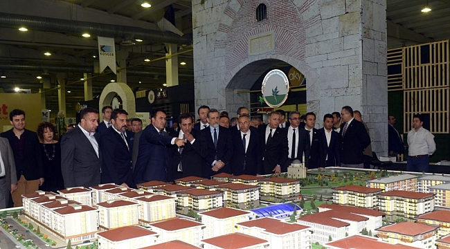 Osmangazi'nin projeleri İnşaat Fuarı'nda tanıtıldı